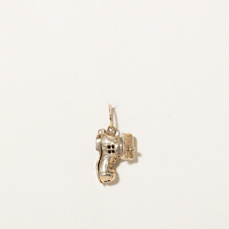 10k Yellow Gold Nursery Rhyme Shoe Charm