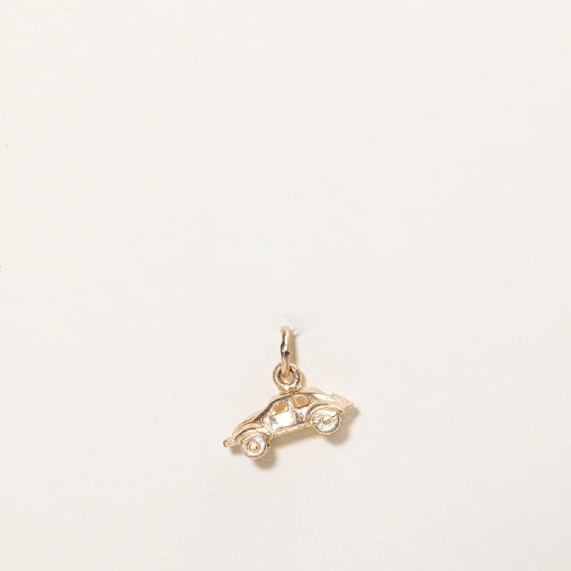 10k Yellow Gold VW Bug Charm