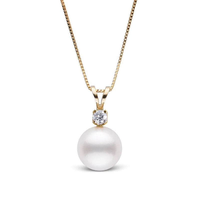 Grand Harmony Collection 9.0-10.0 mm Freshadama Pearl & Diamond Pendant