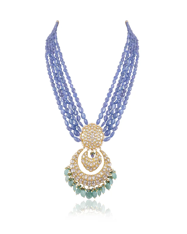 Tareen Polki Long Necklace