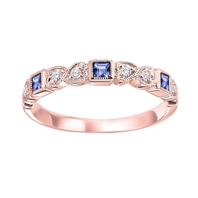 10KR Sapphire Band | Stackable Ring