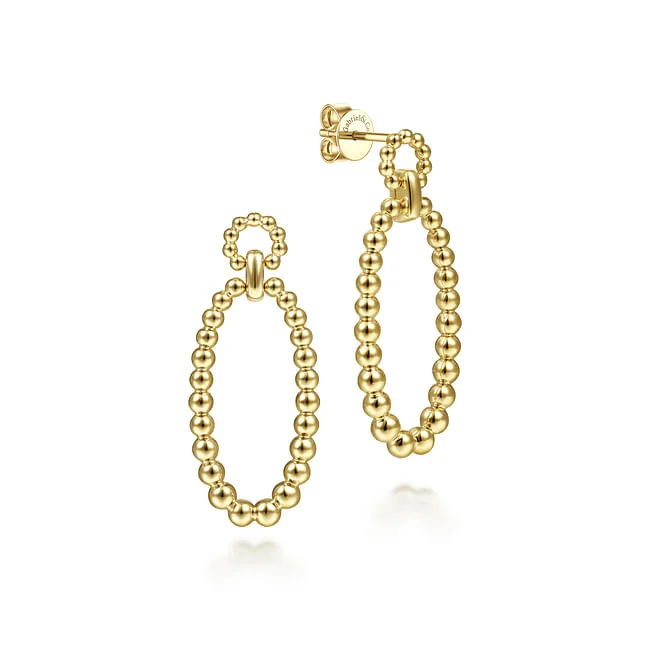 Gabriel & Co. Yellow Bujukan Earrings