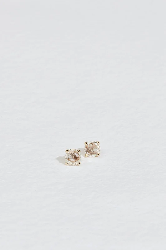 JP ROSE CUT DIAMOND STUDS