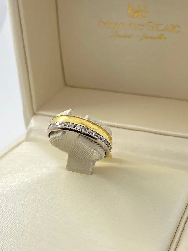 Two-Toned Wedding Band