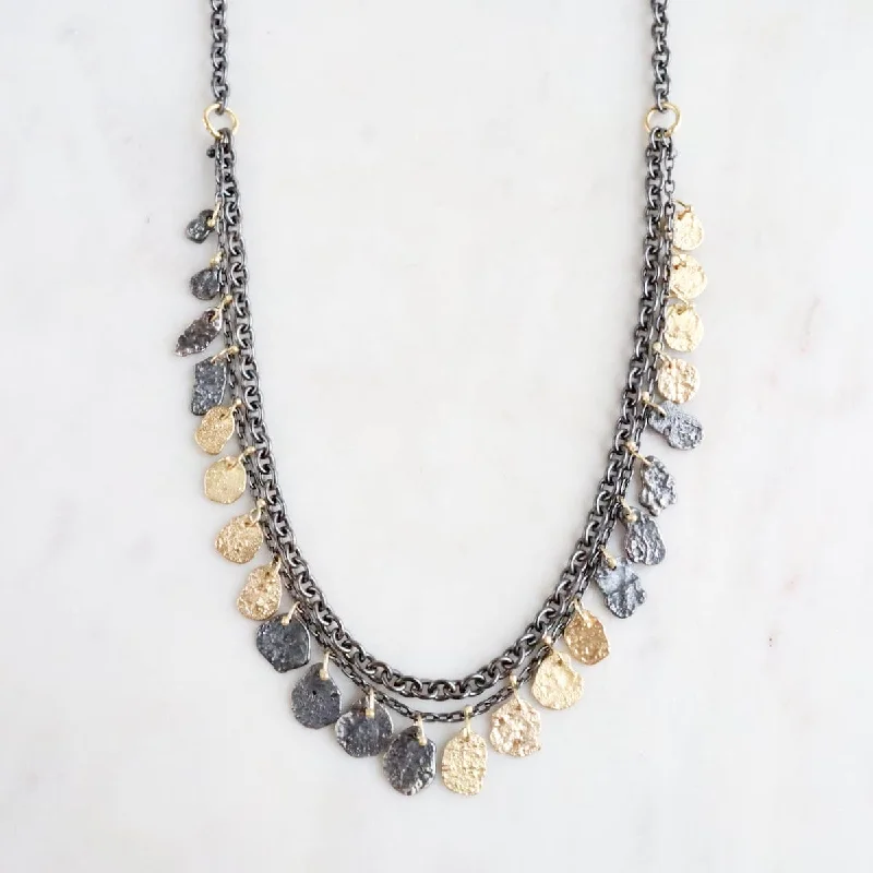 Two Tone Kelp Chain Necklace