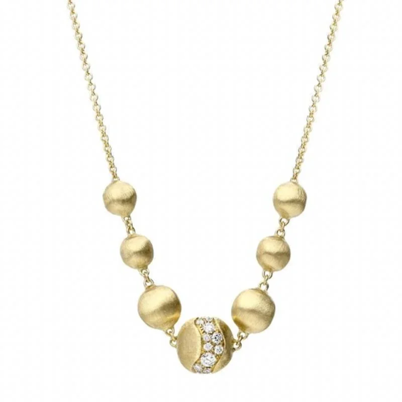 Marco Bicego Africa Gold and Diamond Necklace