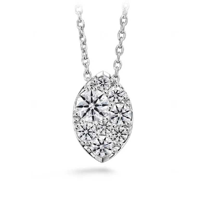 Hearts on Fire Tessa Diamond Navette Pendant