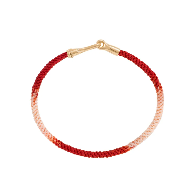 Red Emotions Life 18K Gold Bracelet