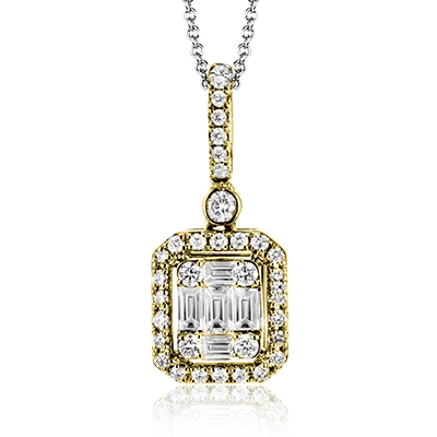 ZP1051 Pendant in 14k Gold with Diamonds